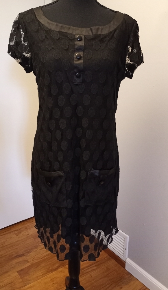 Enfocus,size 14P,black dress